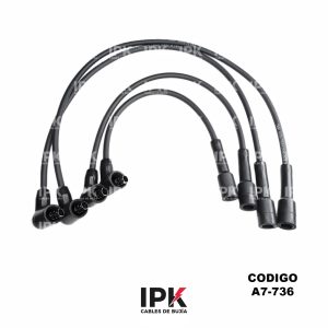 Cables bujia ipk Fiorino/ Strada 2004 - A7-736