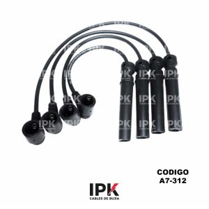 Cables bujia ipk Nubira/ Rezzo/ Lanos - A7-312