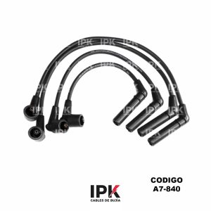 Cables bujia ipk Ecosport/ Focus 2005 - A7-840